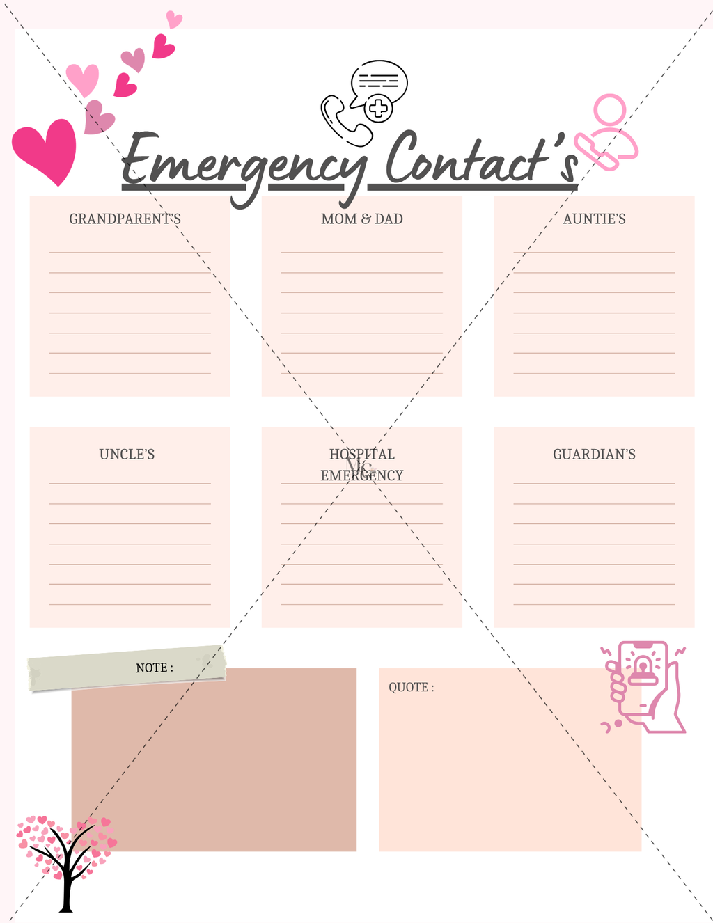 Digital " Medical (Family) Planner"