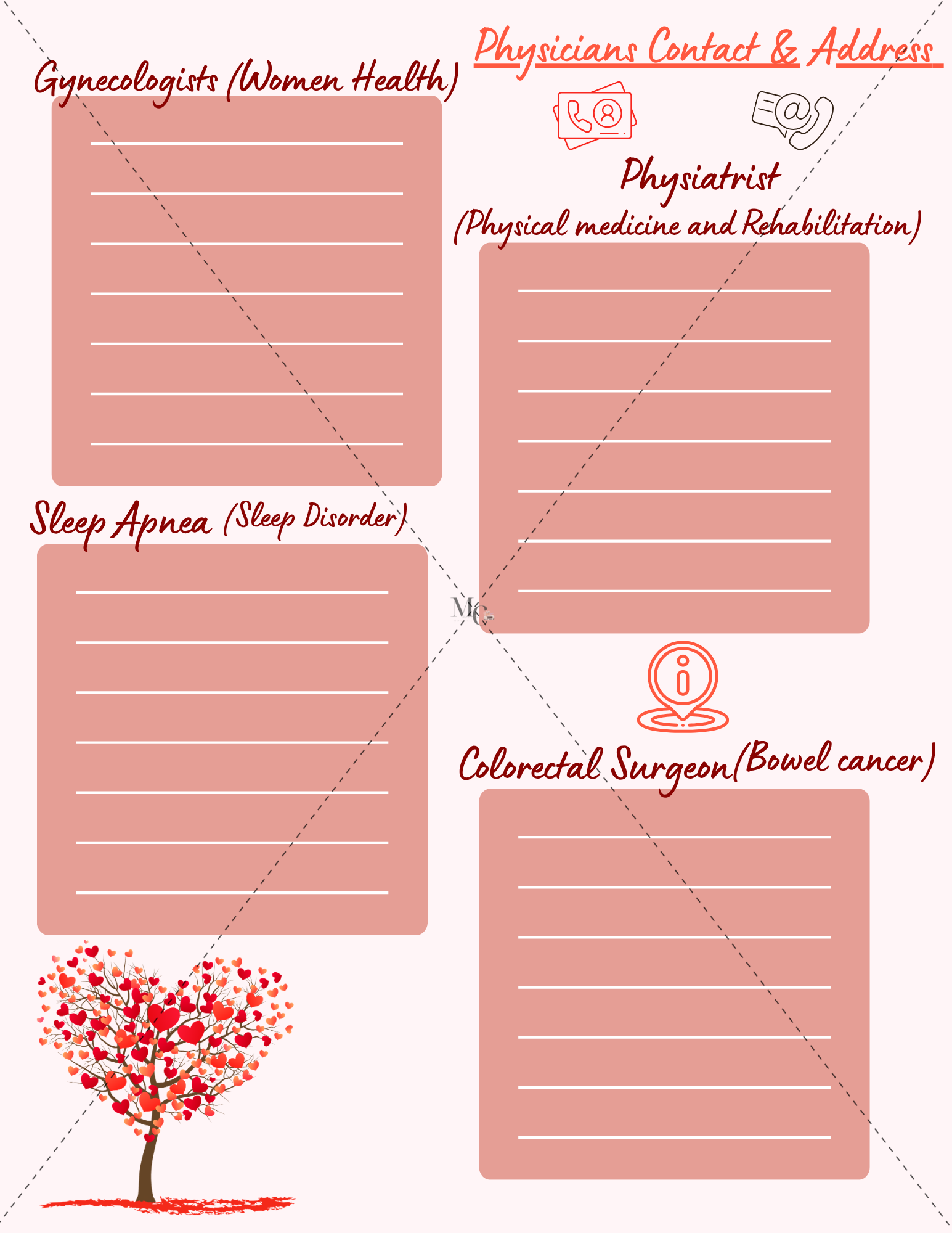 Digital " Medical (Family) Planner"