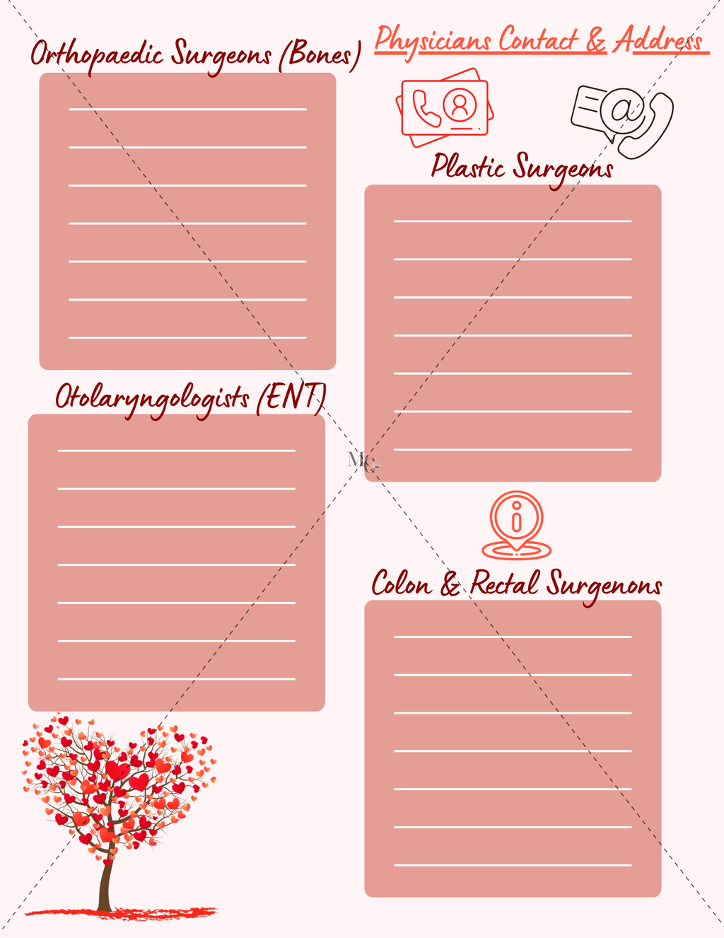 Digital " Medical (Family) Planner"