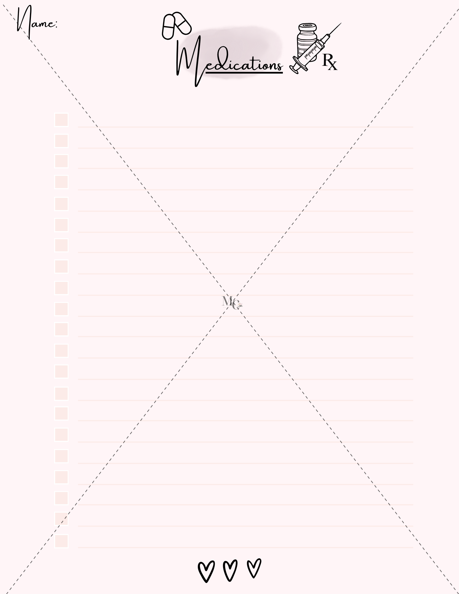 Digital " Medical (Family) Planner"