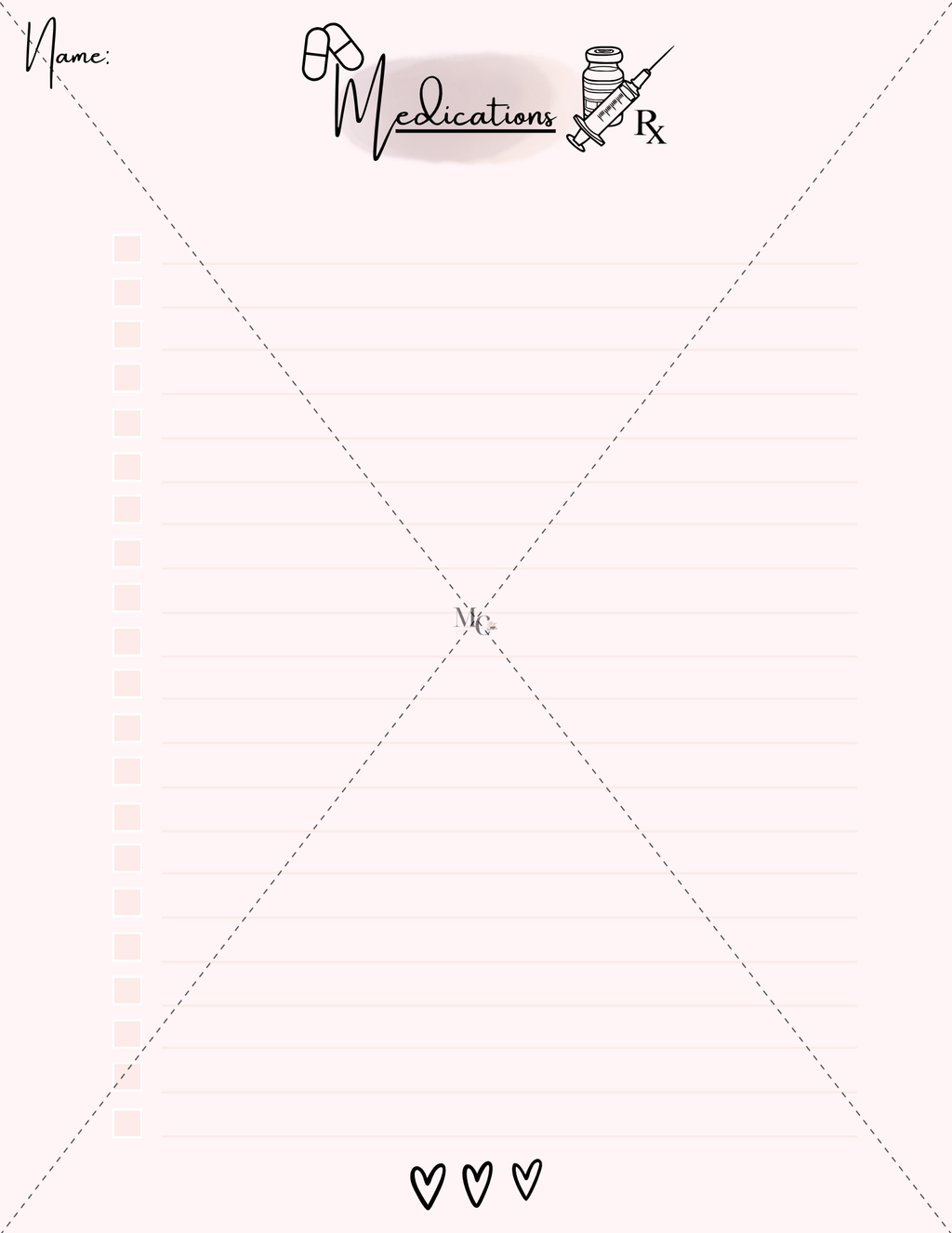 Digital " Medical (Family) Planner"