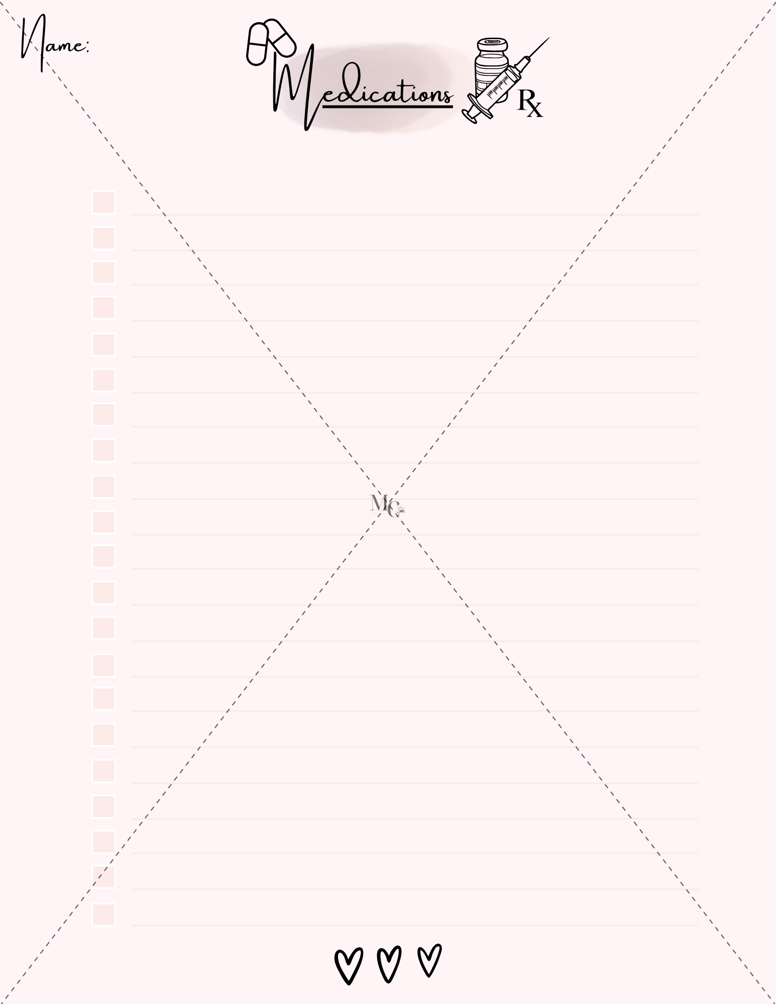 Digital " Medical (Family) Planner"