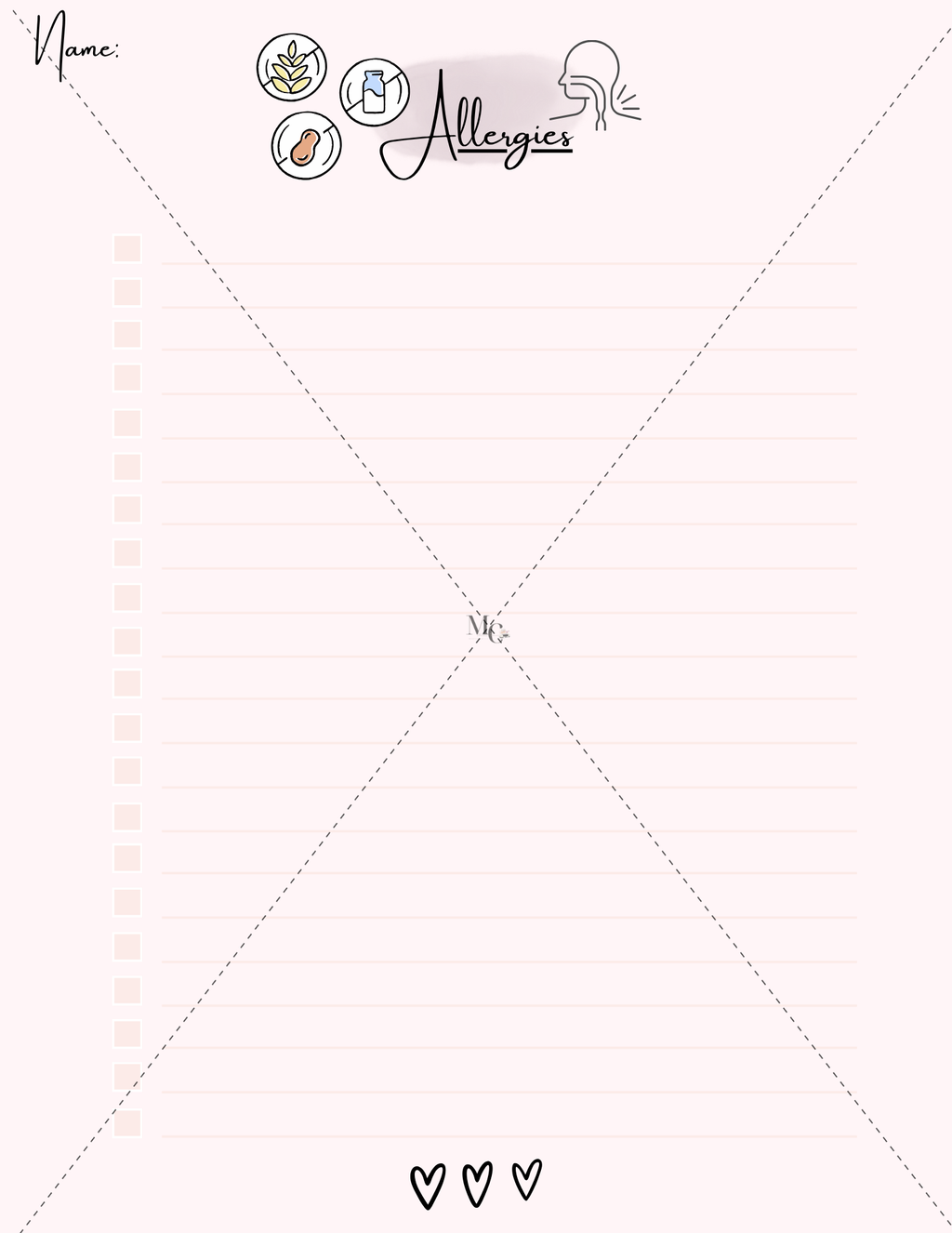 Digital " Medical (Family) Planner"